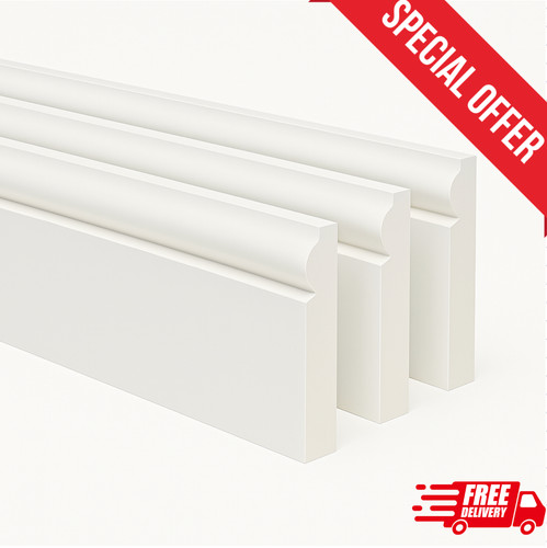 Torus mdf skirting - torus, board