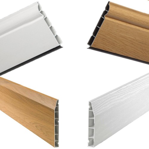 Plastic skirting board - skirting, pvc
