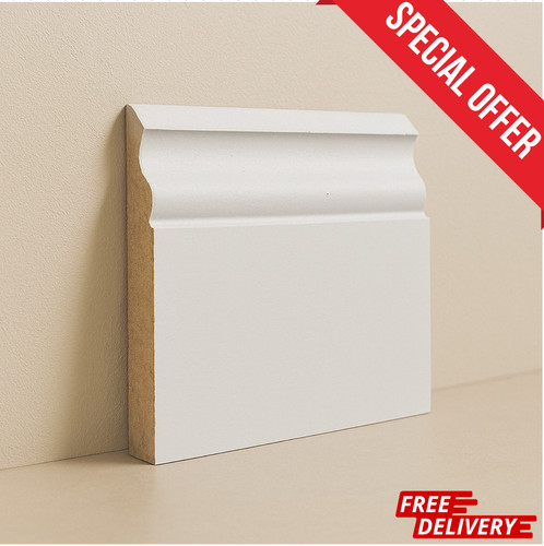 Ogee mdf skirting board - ogee,