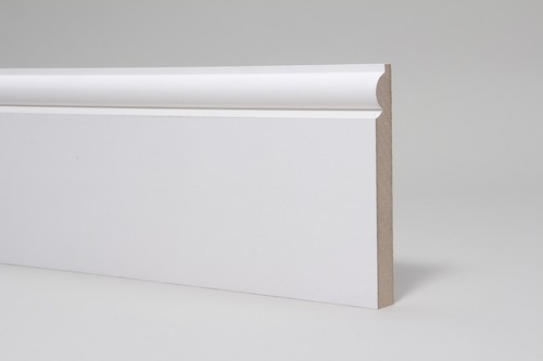 Skirting boards white primed - skirting,