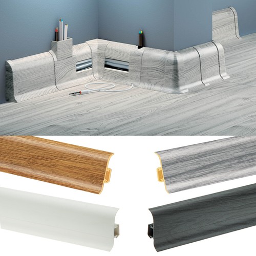 Plastic skirting board - skirting,