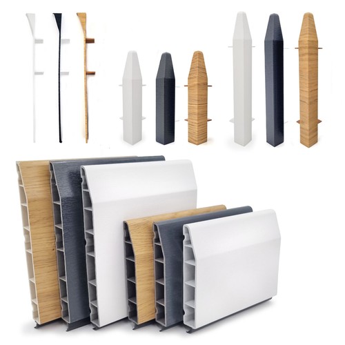 Upvc skirting board plastic - skirting, 5m