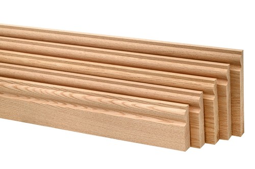 Solid oak skirting - solid, torus