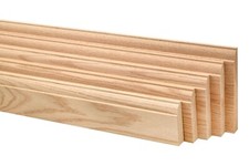 Solid Oak Skirting Ovolo Style